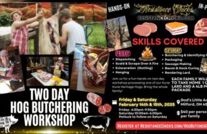 God’s Little Acre Hosts Hog Butchering Workshop